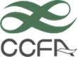 Green abstract infinity symbol above the letters CCGARY.